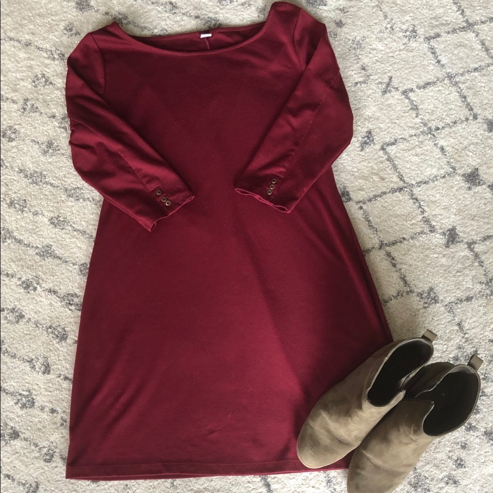 Women’s Old Navy 3/4 Sleeve Knit Dress